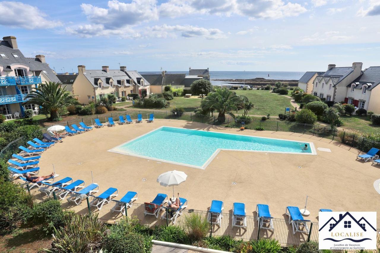 Localise Au Guilvinec - A16 - Vue Sur La Mer, La Piscine Et Le Jardin - Tout A Pied, Plages, Port, Centre, Commerces, Marche - Wifi Inclus - Animaux Bienvenus - Linge De Lit Inclus Exterior foto