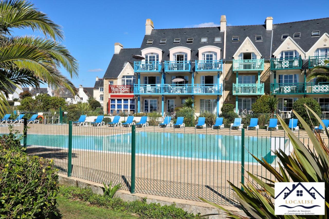 Localise Au Guilvinec - A16 - Vue Sur La Mer, La Piscine Et Le Jardin - Tout A Pied, Plages, Port, Centre, Commerces, Marche - Wifi Inclus - Animaux Bienvenus - Linge De Lit Inclus Exterior foto